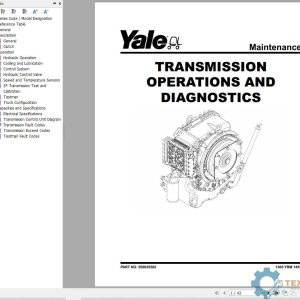 Yale Forklift A674 (GDP160-12EC to GDP160-9EC) Service Manual
