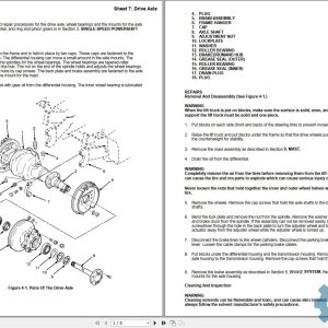 Yale Forklift A810 (GPGLP030BF) Service Manual