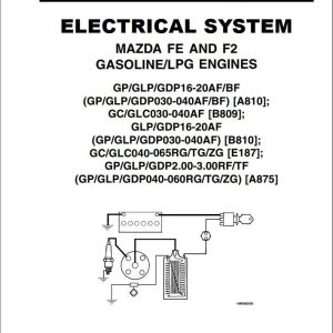 Yale Forklift A875 (GPGLP040-050RG) Service Manual
