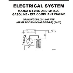 Yale Forklift A875 (GPGLP050-060TG) Service Manual