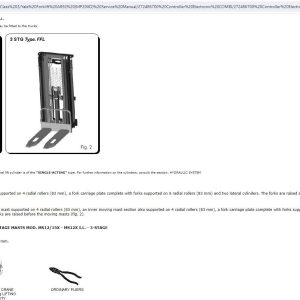 Yale Forklift A892 (MP20XD) Service Manual