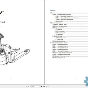 Yale Forklift A956 (UT15WE) Service Operation Manual
