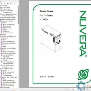Yale Forklift B2D7 (M1300V24, M1301V24, M1302V24) Service Manual