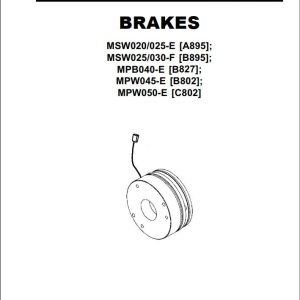 Yale Forklift B827 (MPB040E) Service Manual
