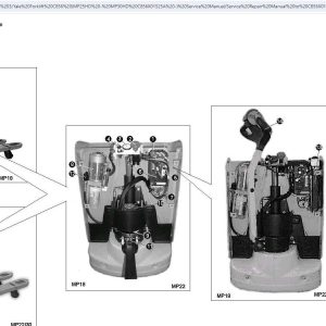 Yale Forklift C856 (MP25HD - MP30HD C856X01525A -) Service Manual