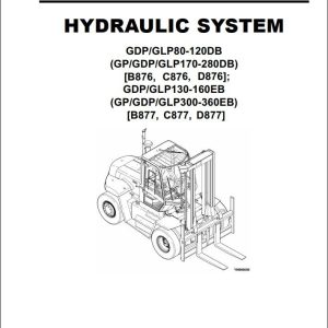 Yale Forklift C876 (GDP170190210230250280DB) Service Manual