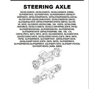Yale Forklift C879 (GLC_GDC60VX, GLC_GDC70VX) Service Manual