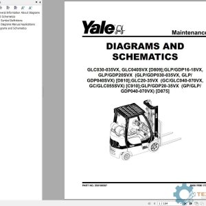 Yale Forklift C910 (GC_GLC040VX to GC_GLC070VX) Service Manual