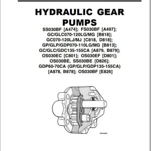 Yale Forklift D818 Service Manual