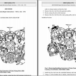 2003-2005 Cadillac CTS Service Repair Manual