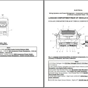 Cadillac XT5  Workshop Manual and Electrical Wiring Diagram