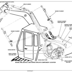 John Deere 290D Excavator Diagnostic Operation Test Manual TM1442