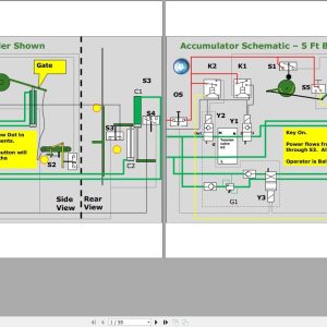 John Deere Accumulator 5 FT Baler Schematic 2018