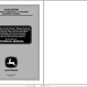 John Deere Autoconnect Mowers 54D-72D Technical Manual TM1763 04.2011