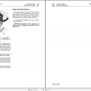 John Deere Beet Harvesters 4310 4310A Technical Manual TM1166