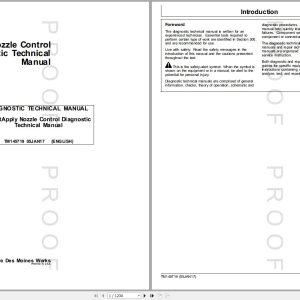 John Deere ExactApply Nozzle Control Technical Manual TM145719 01.2017