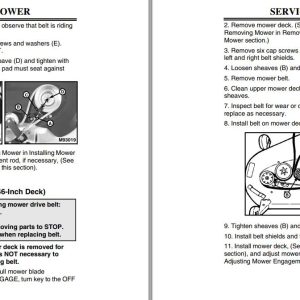 John Deere Lawn Tractors LT133 LT155 LT166 Operator's Manual