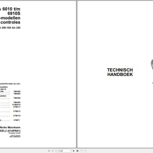 John Deere Tractors 6010 to 6910S and SE Models Technical Manual TM4556_PART2 04.2001 NL