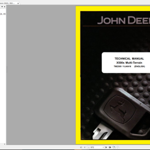 John Deere X500, X520, X530, X534 & X540 Technical Manual TM2309