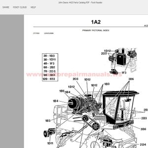 John Deere 4425 Parts Catalog