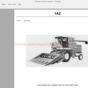 John Deere 6620 Parts Catalog