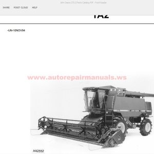 John Deere CTS II Parts Catalog