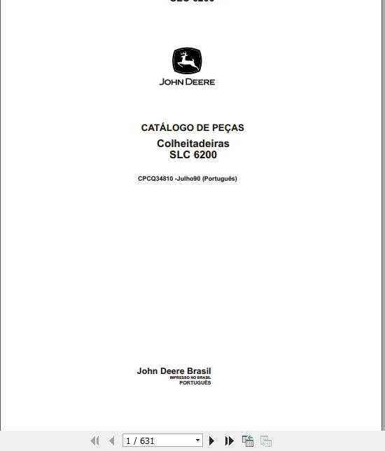 John Deere 6200 7100 7200 Part Catalog_EN_POR