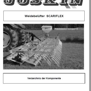 Joskin Deere Scariflex_480 LP-SCA-480 Parts Manual
