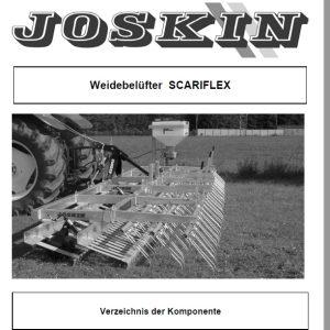Joskin Deere Scariflex_600 LP-SCA-600 Parts Manual