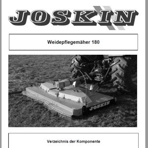 Joskin Deere TR180 LP TD4370 180 C2 Parts Manual