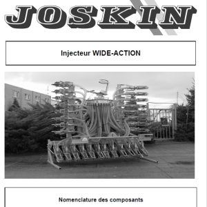 Joskin Deere Wide-Action_4595-24 Parts Manual