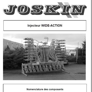 Joskin Deere Wide_Action Patin-4595.24 Parts Manual