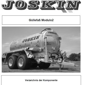 Joskin Modulo2_T22911-084 Parts Manual