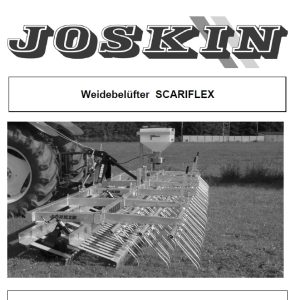 Joskin Scariflex_480 LP-SCA-480 Parts Manual