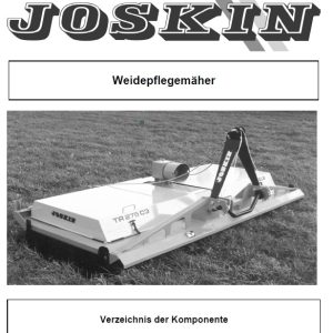 Joskin TR275_C3 LP-275.C3 Parts Manual