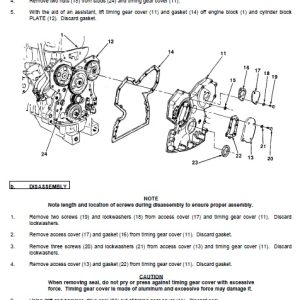 JOHN DEERE JD-410 Technical Manual