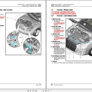 1992 - 1996 Audi 80 8U Service Repair Manual