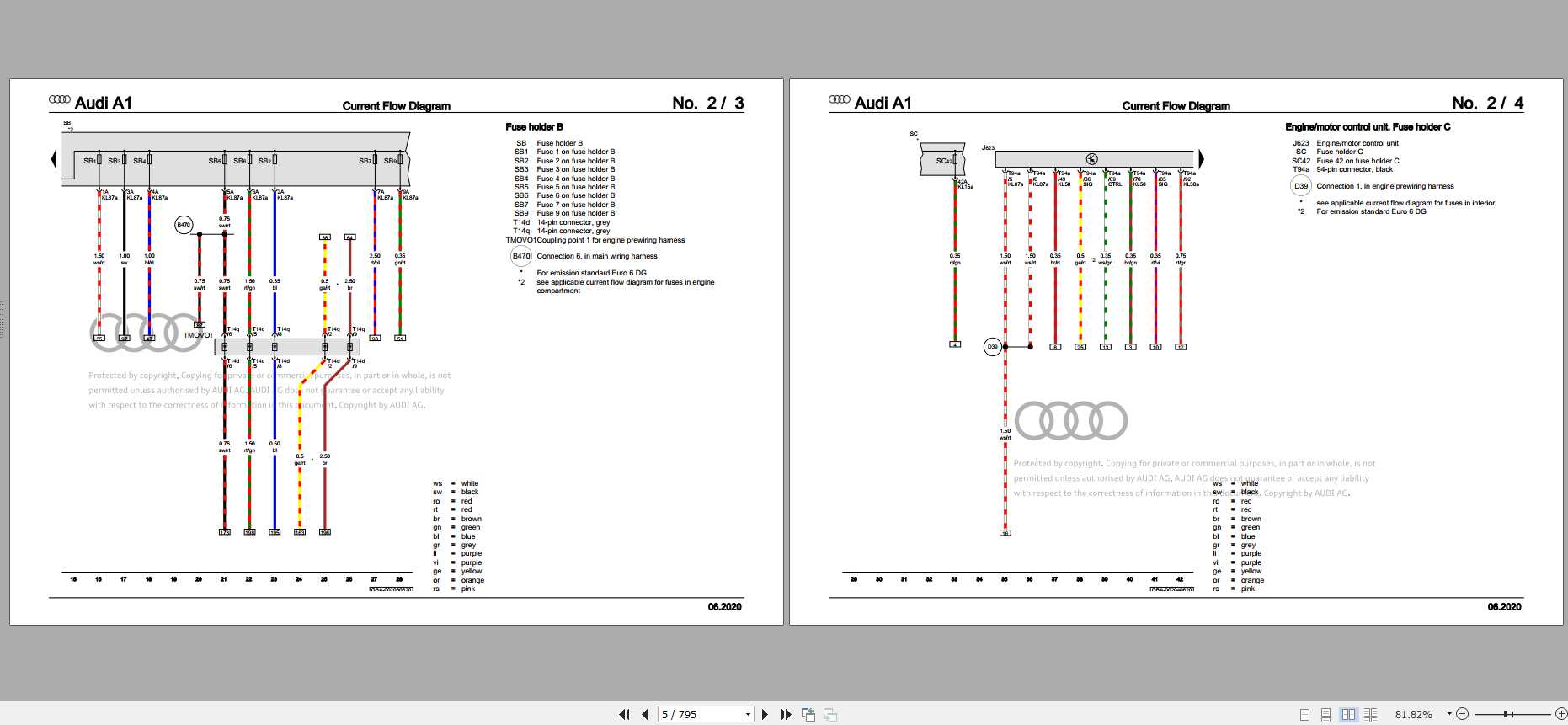 2018 Audi A1 Wiring Diagram