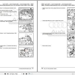2003 - 2007 Audi A3 8P 8P1 8PA Workshop Manual and Wiring Diagram