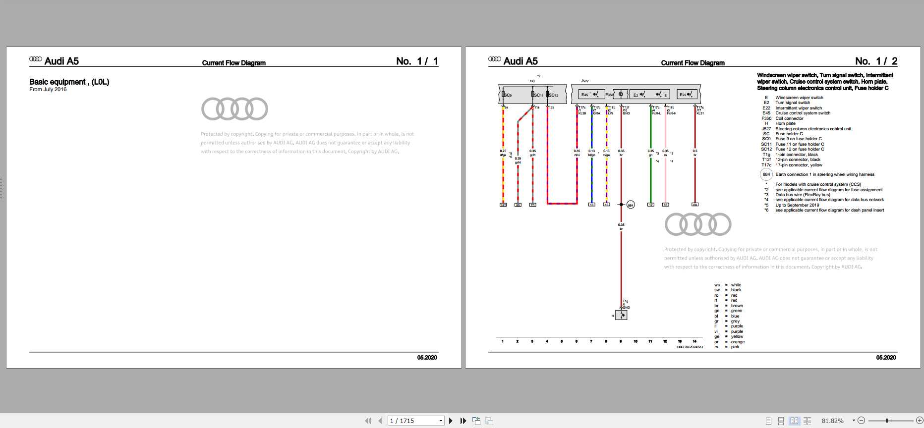 2016 Audi A5 Wiring Diagram