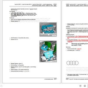 2020 - 2023 Audi A5 F5E F5F F5P Workshop Manual