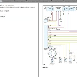 Audi A5 Quattro Coupe 45 L4-2.0L Turbo Hybrid 2021 Wiring Diagrams