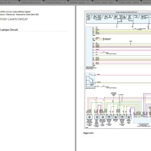Audi A5 Quattro Sportback 45 L4-2.0L Turbo Hybrid 2021 Wiring Diagrams