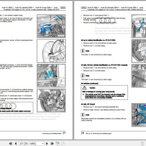 2008 - 2016 Audi A5 RS5 Coupé 8T 8T3 8TA Workshop Manual and Wiring Diagram