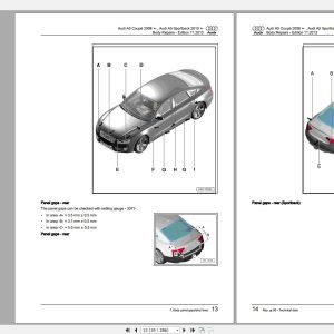 2007-2016 Audi A5-S5-RS5 Type 8T-8F Factory Service Manual