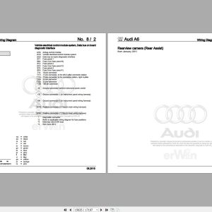 2012 - 2016 Audi A6 Sedan S6 4G2 Service Repair Manual and Wiring Diagram