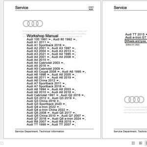 2011 - 2017 Audi A7 4G 4GA 4GF Workshop Manual