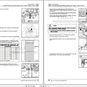 2003 - 2009 Audi A8 S8 A8 Lim. A8 Long Lim. 4E 4E2 4E8 Workshop Manual