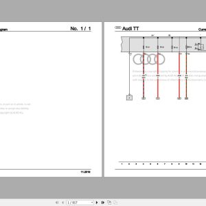 2014Audi TT Wiring Diagram