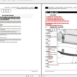 Audi A6 (C84K) 2018-2020 Workshop Manuals & Wiring Diagrams